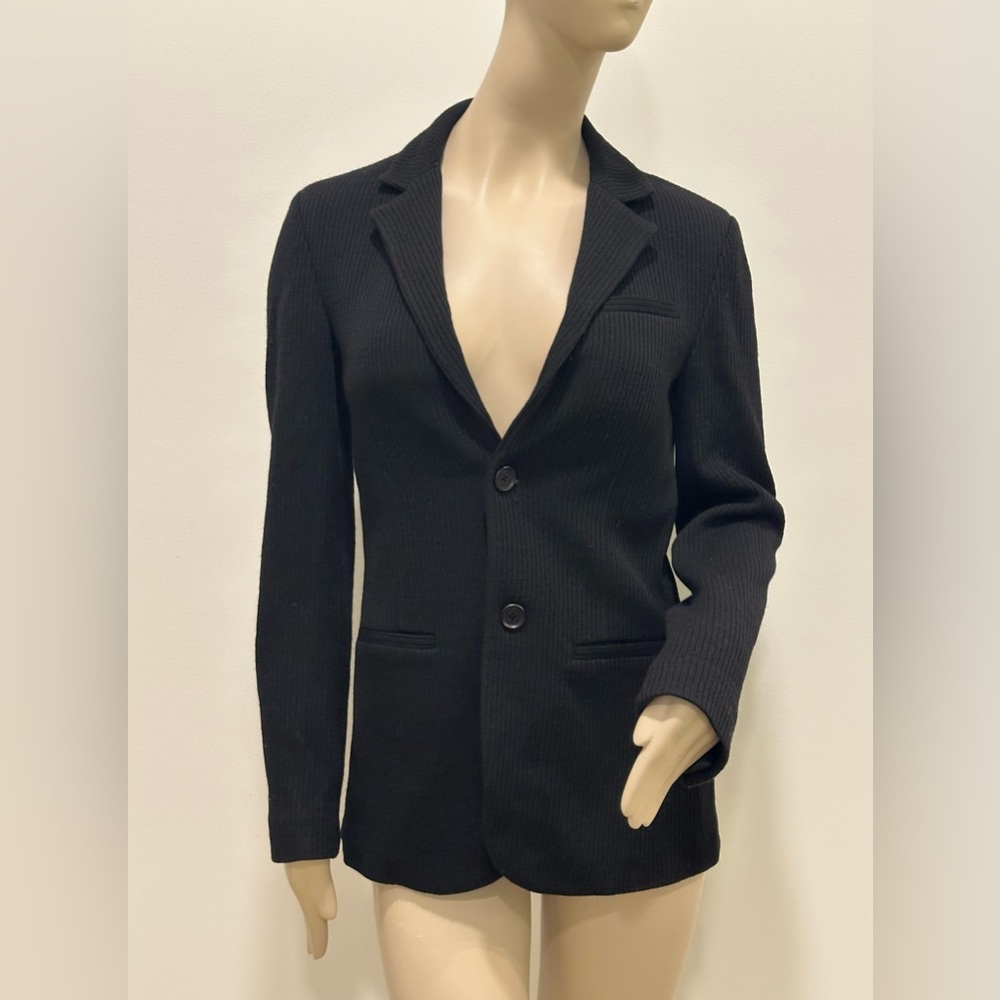 Armani Exchange A|X Black 100% Wool Blazer – XS